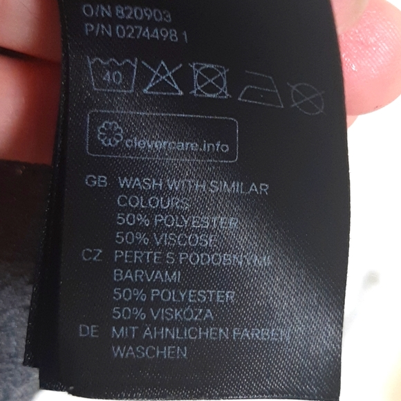 H&M grey mesh cutout top - Picture 4 of 6